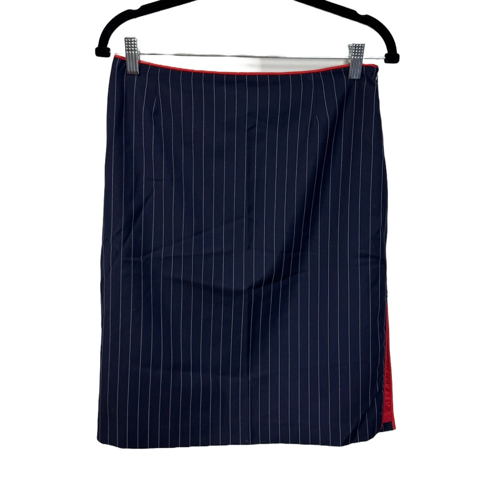 Ralph Lauren Black Label Pinstripe Skirt | Size 6